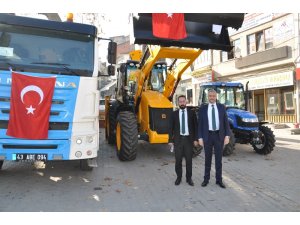 Simav Belediyesi’ne 3 yeni araç