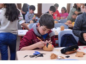 Kahramankazan'da öğrenciler ara tatilde hem eğlendi hem öğrendi