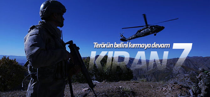 "Kıran-7 Munzur Vadisi Operasyonu" 2 bin 250 personelin katılımıyla başlatıldı