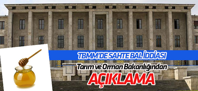 Bakanlıktan "Meclis kantininde sahte bal satıldığı" iddiasına açıklama
