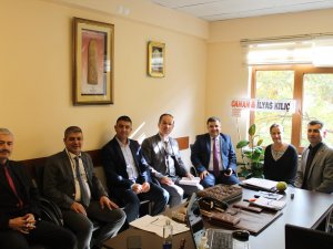 Şahin’den Yavaş’a ziyaret