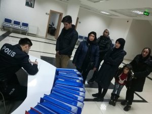 Gaziantep’te 6 yabancı uyruklu şahıs yakalandı