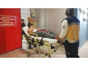 Sıcak su kazanı bomba gibi patladı