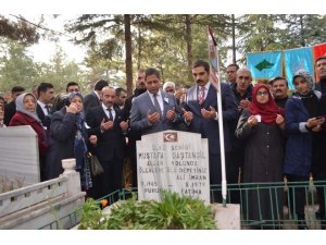 Ülkücü şehit Önkuzu anıldı