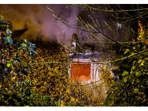 Eyüpsultan'da gecekondu yangını