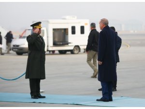 Cumhurbaşkanı Erdoğan Katar’a hareket etti