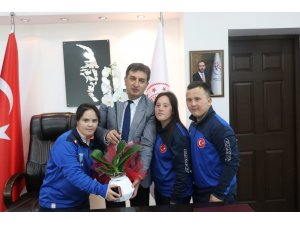 Özel Sporculardan Özel Ziyaret
