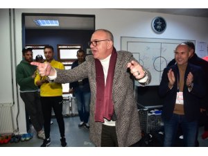 Başkan Ergün’den Manisa FK’lı futbolculara kutlama