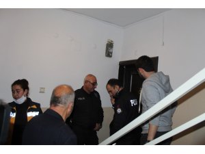 Haber alınamayan şahıs polisi alarma geçirdi