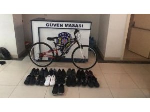 Ayakkabı hırsızlarına suçüstü