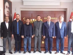 MHP Yunak'tan Karaarslan'a ziyaret