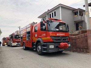 Apartman dairesinde çıkan yangın söndürüldü