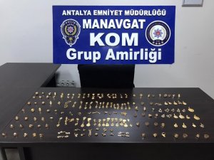 Antalya’da 600 gram kaçak altın ele geçirildi