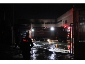 Varil fabrikasında korkutan patlama