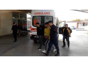 Hırsızlık için gitti başına gelmeyen kalmadı