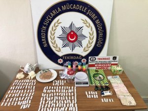 Tekirdağ’da uyuşturucu operasyonu: 4 gözaltı