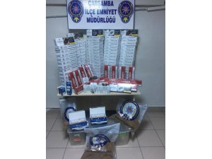 Çarşamba’da ‘kaçak sigara’ operasyonu: 1 gözaltı