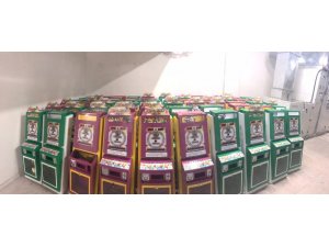 ‘Sakız makinesi’ görünümlü kumar aleti üreten atölyelere operasyon