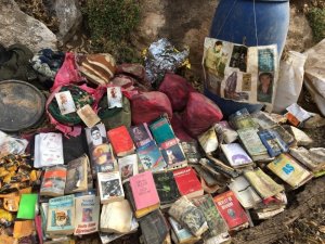 Siirt’te PKK’lı teröristlere ait mühimmat ve yaşam malzemesi ele geçirildi
