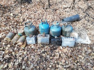 Bitlis’te terör örgütüne ait malzeme ele geçirildi