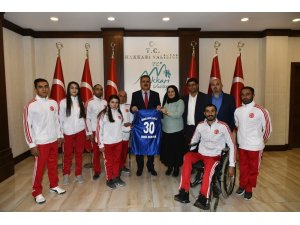 Sümbülspor Kulübünden Vali Akbıyık’a ziyaret