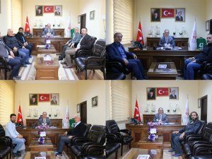 Şahin’e hayırlı olsun ziyaretleri