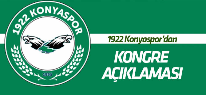 1922 Konyaspor "olağanüstü kongre"ye gidiyor