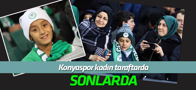 Konyaspor tribündeki kadın taraftar oranında sonlarda