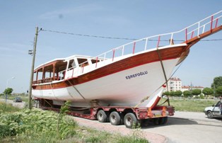 Beyşehir Gölü'ne 150 yolcu kapasiteli yat