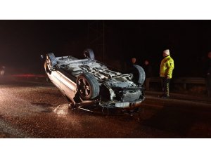 Kastamonu’da trafik kazası: 1 yaralı