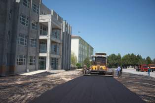 Beyşehir'de asfalt sezonu açıldı