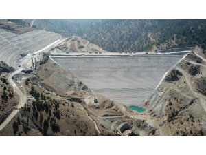 Sorgun Barajı’nda çalışmalar devam ediyor