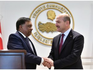 İçişleri Bakanı Soylu, Bangladeşli mevkidaşını ağırladı
