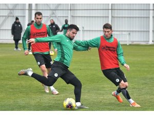 Konyaspor’da Çaykur Rizespor maçı hazırlıkları devam etti
