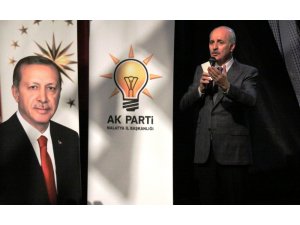 AK Parti Genel Başkan Vekili Kurtulmuş, Malatya’da partililere seslendi