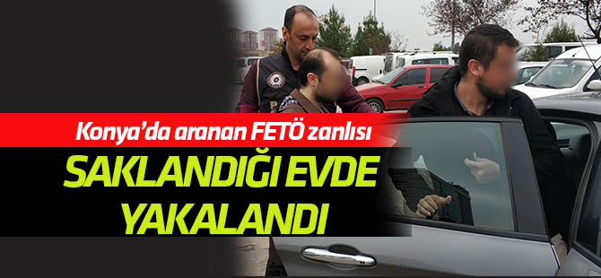 Konya'da FETÖ'den aranan zanlı Samsun'da yakalandı