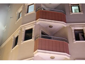 Gümüşhane’de apartta çıkan yangın korkuttu