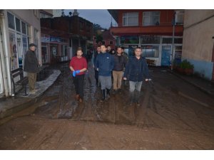 Giresun’da etkili yağış