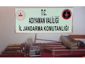 Adıyaman’da kaçak kazı yapanlara gözaltı