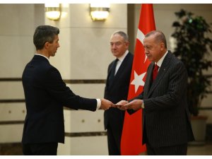Cumhurbaşkanı Erdoğan, Kosova Büyükelçisini kabul etti
