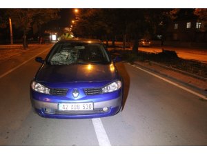 Konya'da otomobilin çarptığı yaya hayatını kaybetti