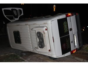 Mardin’de trafik kazası: 2’si polis 7 yaralı