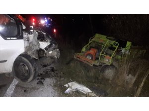 Afyonkarahisar’da trafik kazası: 3 yaralı