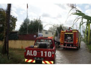 Suriyeli ailenin barındığı eski Kur’an kursunda yangın çıktı