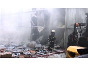 Fatsa OSB’de fabrikada yangın