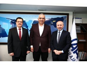 Yabancı Medya Birliğinden AA'ya ziyaret