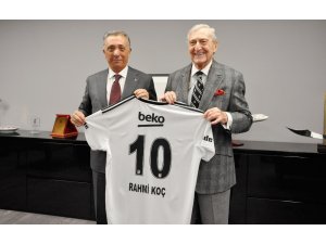 Rahmi Koç’tan Çebi’ye ziyaret