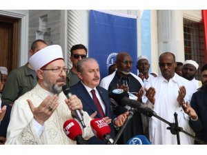 TBMM Başkanı Şentop, Cibuti’de 2. Abdülhamid Han Camisi’ni açtı