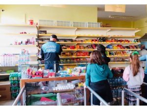 Körfez zabıtasından fırın ve kantinlerde inceleme