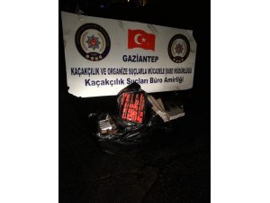 Gaziantep’te 1290 paket kaçak sigara ele geçirildi